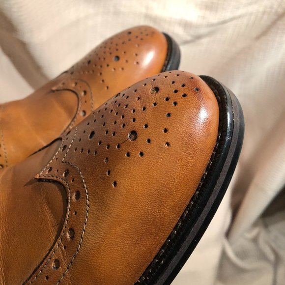 Johnston & Murphy brown leather oxford, 8.5 main image 7